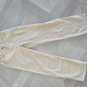 Pendleton Womans Beige Linen blend pants, Size 6